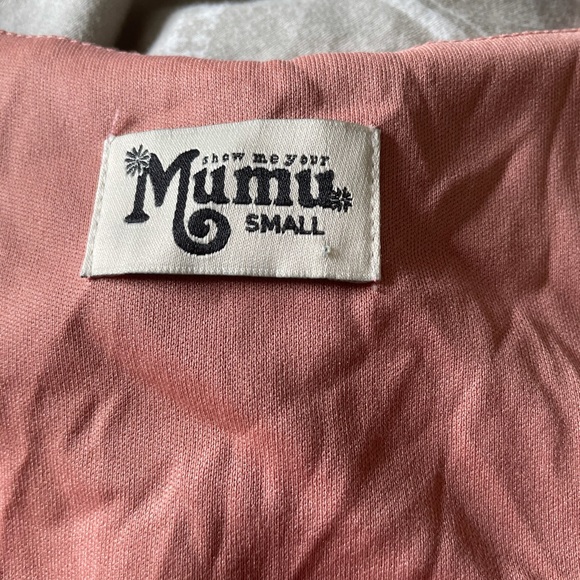 Show me your mumu Sophia Wrap Dress S rustic mauve - Picture 13 of 15